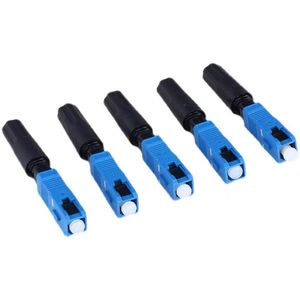 Sc APC Fibra óptica Montaje rápido en el sitio Conector óptico Cable de red rápido 3G/4G/5G con conector rápido Introducción - Product Image 6