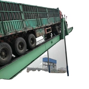 100 Ton Hydraulic <strong>Unloading</strong> Platform Truck <strong>Unloading</strong> Platform for <strong>Unloading</strong> Wheat
