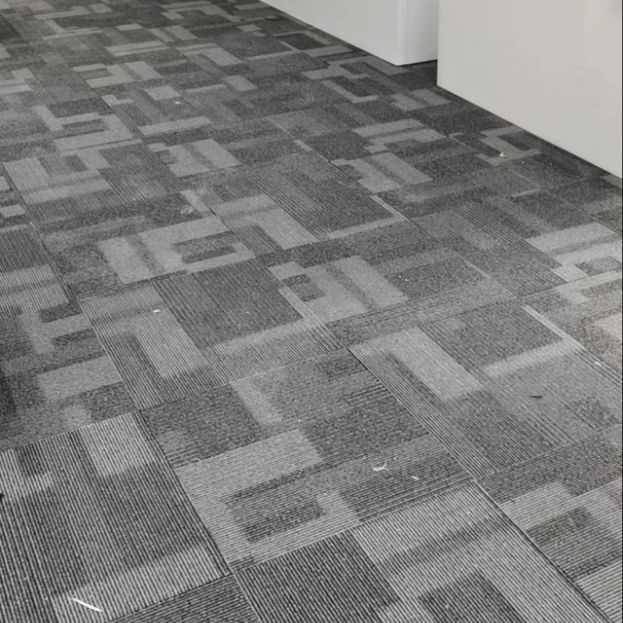 Luxus 50x50 quadratische Teppiche Fliesen Siebdruck auf Wolle und Polypropylen PP für Wohnzimmer Büro und Schlafzimmer Dekor