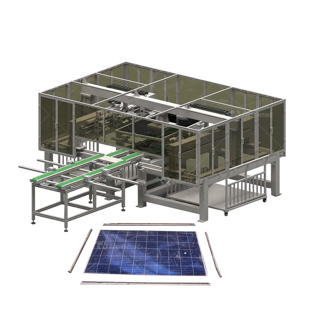 Máquina de desmontaje de marco de aluminio con panel solar de bajo precio y altos ingresos