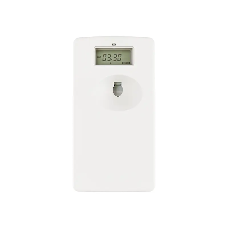 Ambientador automático de plástico ABS con pulverizador para pared, difusor de Perfume, Aerosol, fragancia, desinfectante, LCD