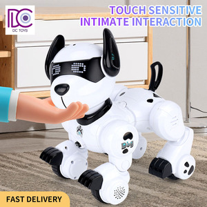 Amazon sıcak satıcı 2022 dokunmatik etkileşim programlama robotik köpek akıllı çocuklar devriye akıllı rc uzaktan kumandalı robot köpek oyuncak - Product Image 2