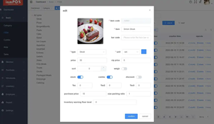 <strong>Cloud</strong> Pos System Software Based Win/android Support PC or Phone Use with Easy Connected to Pos Machine for Shop and Fast Food - Product Image 5