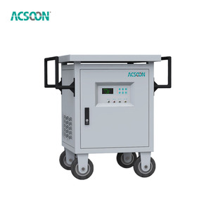 ACSOON GPU 28V 600A、トロリー地上電源ユニット付き28VDC整流器 (航空機用)