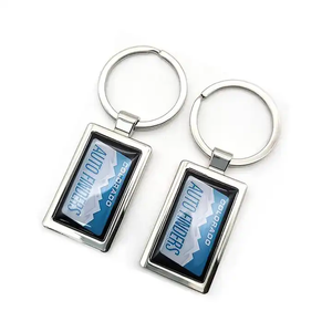<strong>Custom</strong> Cheap No <strong>Minimum</strong> <strong>Custom</strong> Metal Epoxy <strong>Keychains</strong> - Product Image 1