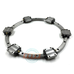 Bloques de rieles de guía de movimiento lineal HCR15A1UU de alta precisión, nueva condición, Material de acero, componentes de núcleo de rodamiento, industrias CNC - Product Image 3