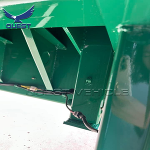 长负载平台6轴120吨低床半挂车，用于运输大型货物 - Product Image 5