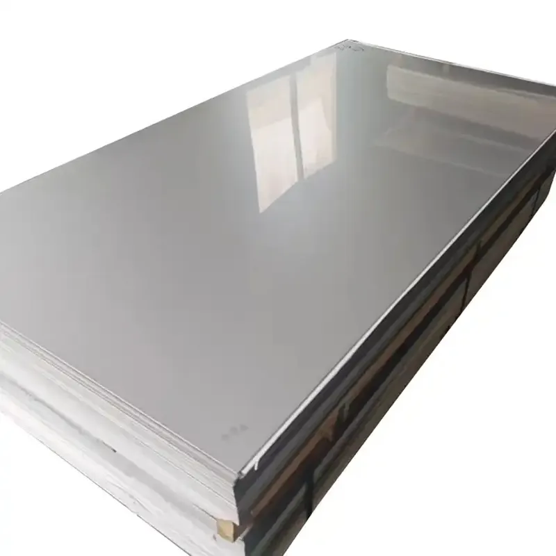 Placa/hoja de acero inoxidable AISI 410 420 430 440C EN 2B/BA/HL superficie laminada en frío 304 hoja de acero inoxidable aprobada por Astm