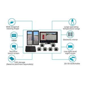 <strong>Backup</strong> <strong>Camera</strong> 360 for Car Surround View <strong>Camera</strong> 360 AVM <strong>Camera</strong> for Car for Trucks <strong>with</strong> Pedestrian and Vehicle Identification - Product Image 2