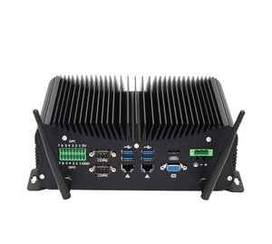 Ordenador industrial resistente con entrada de voltaje amplio de 9-36V 13th I7 1355U 2xDDR4 NVME SSD 2 * Lans 6 * COM RS232 RS485 Mini PC integrada - Product Image 4