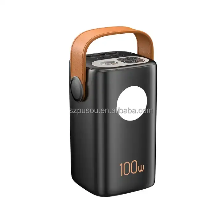 Centrale électrique de grande capacité Portable PD 65w 100w powerbank banques d'alimentation 20000mah 50000mah 60000mah banque d'alimentation pour ordinateur portable