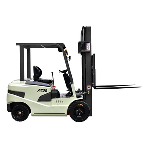 2 Tonnen Gabelstapler Lithium batterie Power Hydraulic Lift Allrad antrieb Paletten laden und Entladen Elektro stapler - Product Image 1