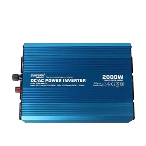 Inversor de corriente alterna de 2000w y 48 voltios de CC/CA, inversor de onda sinusoidal pura de 12/24/48V, convertidor de fuente de alimentación