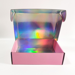 Light Purple Branded Lilac Cardboard Box Colored Shipping Box Paper Boxes 7x5x2 <strong>Cusumes</strong> Near Me for Fragile