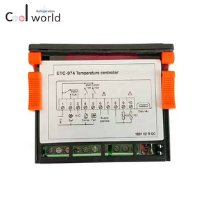 Regulador de temperatura digital electrónico, regulador LCD de 230V, ETC-974, termostato digital de refrigeración - Product Image 3