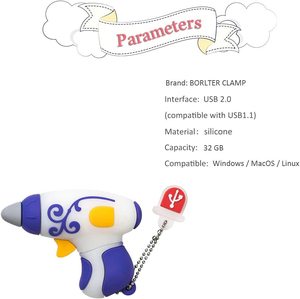 Gitra mềm PVC Tùy chỉnh dụng cụ cầm tay <span class=keywords><strong>USB</strong></span> Flash Drive 1GB 2GB 4GB 8GB 16GB 32GB 64GB 128GB promo Quà Tặng pendrives <span class=keywords><strong>USB</strong></span> <span class=keywords><strong>Stick</strong></span> Bộ nhớ PVC - Product Image 4