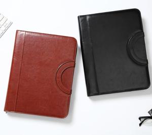 Bolso multifuncional A4 de cuero PU de gran capacidad, carpeta de documentos con mango - Product Image 5