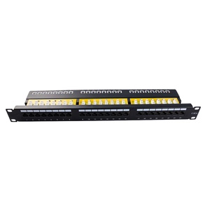 Alta qualidade CAT5E patch panel 48 porta 1u