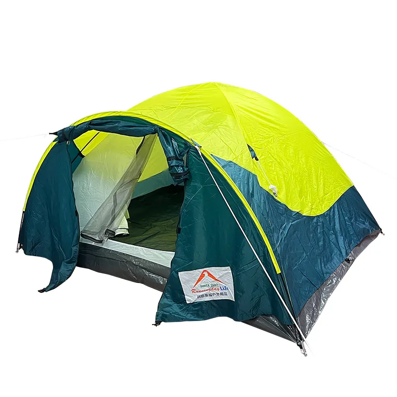 Runningday Life Tente de camping de luxe Tente pour 2-3 personnes pour le camping en plein air