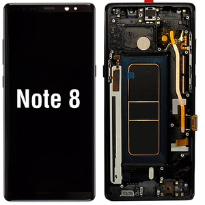 Samsung Galaxy not 8 için Frame küçük boyutlu telefon ekran LCD ekran Oled çerçeve montaj değiştirme ile - Product Image 5