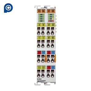 Терминал EtherCAT Beckhoff EL7041, двухканальный интерфейс управления движением, для шаговых двигателей, 48В DC, 3А, с инкрементальным энкодером, для ПЛК-программирования - Product Image 2