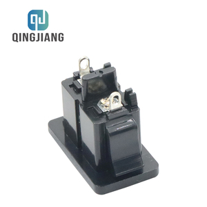 ขั้วต่อสายไฟ125V ตัวผู้มีไฟ2ขาสำหรับงานอุตสาหกรรม5A ขั้วต่อสายไฟ C8 IEC - Product Image 5