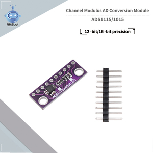 16 Bit I2C IIC <strong>ADS1115</strong> ADS1015 ADS1118 Converter Module PCA9306 ADC Board RPi Level Translation Amplifier