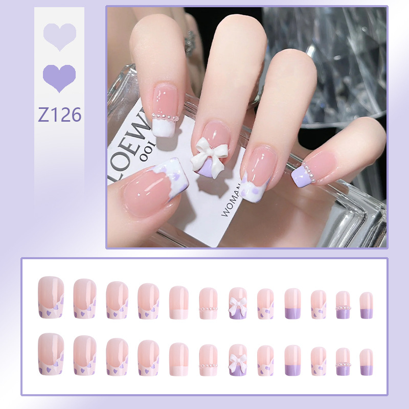 Z126-bloque morado blanco leche