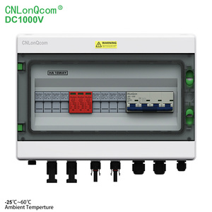 CNLonQcom PV Array 4 String IP65 Protector Combiner Box 1 выход с выключателем постоянного тока для солнечной системы питания - Product Image 1