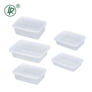 Tedarikçi mikrodalga güvenli istiflenebilir dikdörtgen şeffaf yemek kabı tek kullanımlık plastik şeffaf gıda hazırlık konteyner - Product Image 3
