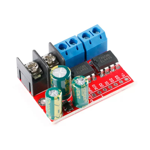 Módulo de accionamiento de motor de CC dual 5A con control remoto para relé de control de velocidad PWM hacia adelante y hacia atrás ZK-5AD - Product Image 1