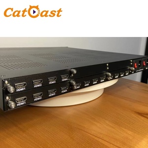 H.264 Digital TV Multi Channel Video <strong>Encoder</strong> <strong>Modulator</strong> HD MI to RF <strong>Dvb</strong>-<strong>t</strong> <strong>Dvb</strong>-c Isdbt Cable TV Headend System - Product Image 4