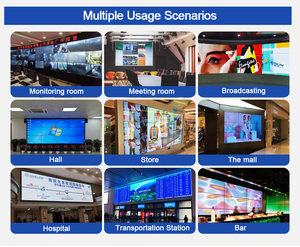 Qunmao all'ingrosso basso prezzo Hign rapporto di contrasto Lcd Videowall Display a parete Video Player per il comando di pianificazione