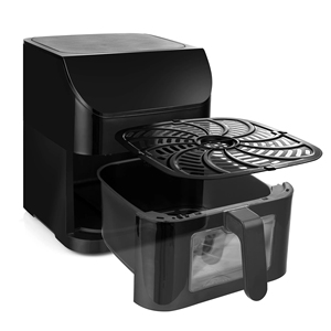 1800W Smart Digital LED Touch Screen Air friggitrice 8L capacità 10 programmi Timer di controllo della temperatura per cibi fritti in olio - Product Image 5