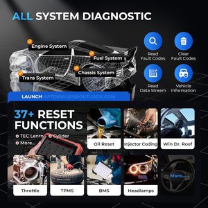 <strong>2025</strong> LAUNCH X431 Pros V 5.0 Elite With Bluetooth Scanner Canfd Doip Online <strong>Coding</strong> &amp; 37+ Reset for Car Diagnostic Tool - Product Image 2
