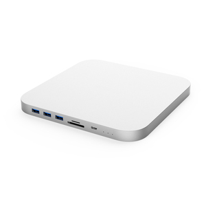 Gümüş MC25 için Apple Mac Mini M.2 HDD durumda M1 çift HDD HUB için kart okuyucu - Product Image 2