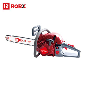 Rorx כבדות מסור עץ חיתוך מכונה בנזין 2 פעימות צילינדר יחיד אוויר קירור שרשרת מסורים