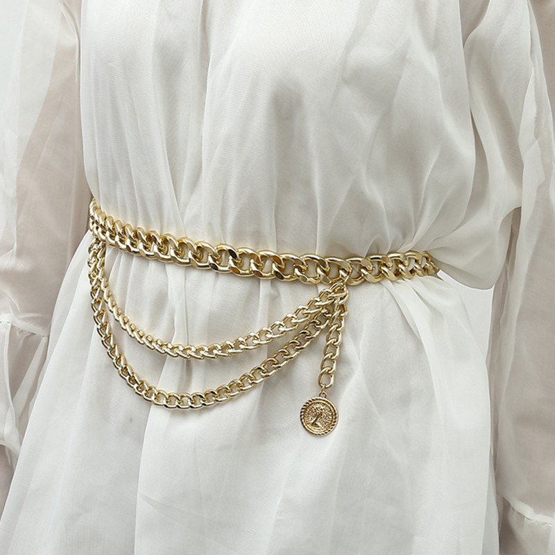 chaîne de taille en argent