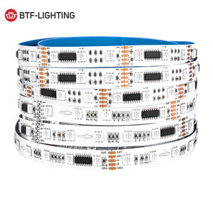 12 В 24 в 60 светодиодов на метр UCS512C4 SMD5050 DMX512 программируемая адресная RGB Pixe DMX Светодиодная лента для большого проекта - Product Image 1