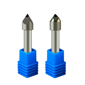 45 70 90 120 Degree <strong>PCD</strong> <strong>Cutter</strong> 6mm 8mm 10mm Diamond Engraving Bit Mill <strong>PCD</strong> Tools Stone Hard Granite Cutting Engraving Bits - Product Image 2