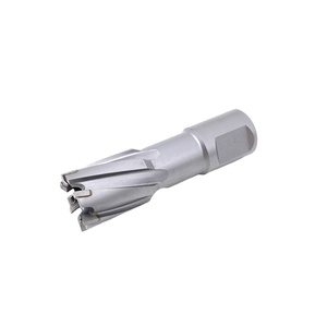 HSS Annular Cutter <strong>Weldon</strong> Shank Broach Cutter Magnetic Drill Bit for Metal Sheet - Product Image 1