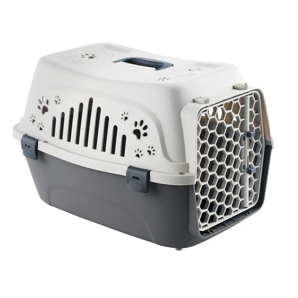 Kingtale Dog Kennel Pet Gaiolas Plástico Canil Pet House Rolling Plastic Dog Crate Sólido Portátil Perfeito Viagem 700 Series Outdoor CN;JIA