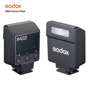 GODOX แฟลช IM22กล้องจิ๋วแบบแมนนวลสำหรับกล้องรุ่นต่างๆเอาต์พุต5ระดับพลังของฐานเสียบแฟลช - Product Image 5