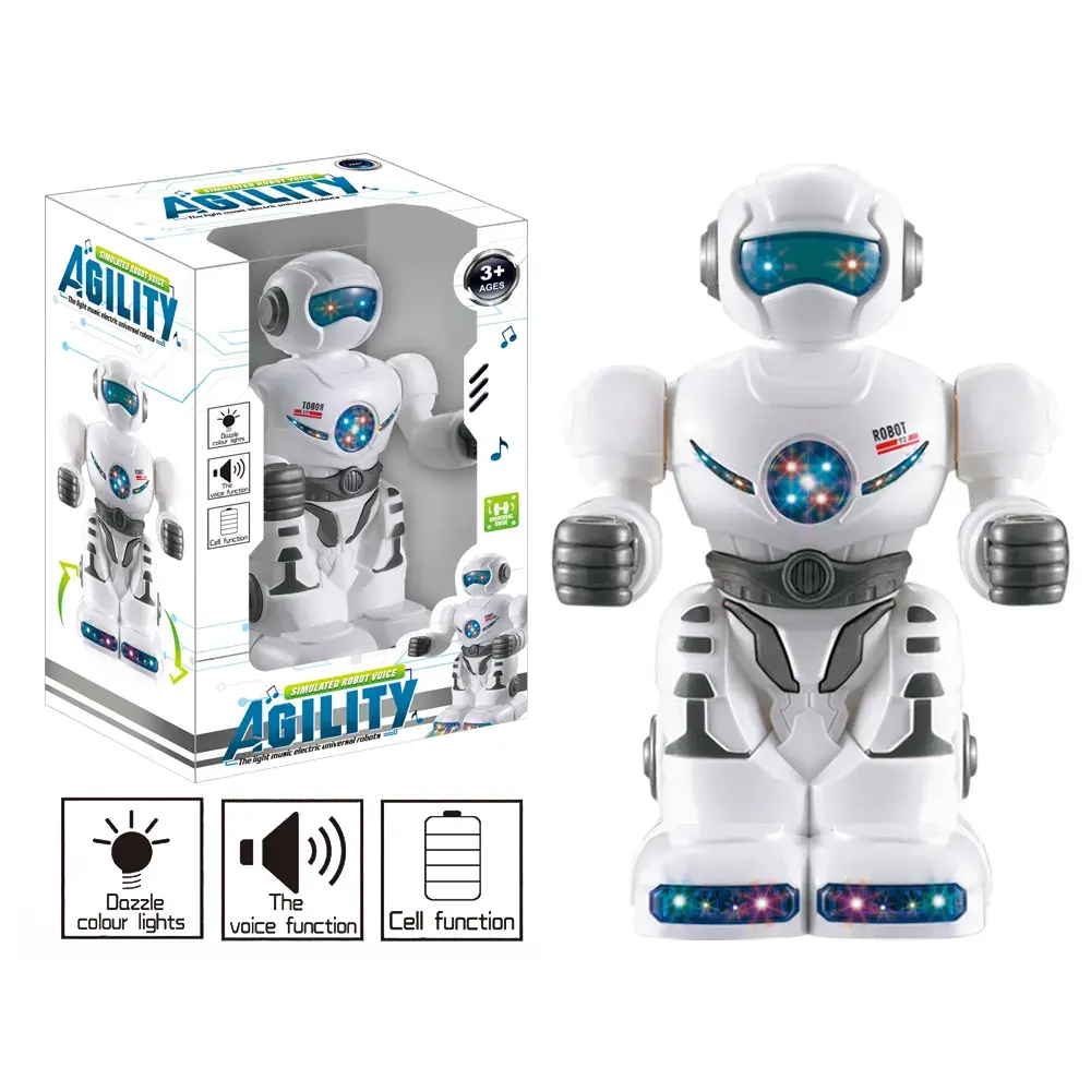 子供の早期教育のためのホット販売スマートロボットおもちゃインテリジェント音楽とライトロボット教育ロボット