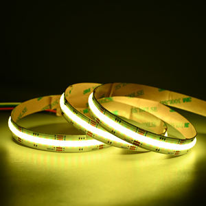 5 pines 12mm DC24V Flexible FOB COB RGBWW tira de luz Led COB840LEDs RGBW tira de luz LED con Control de voz cuerpo de cobre - Product Image 6