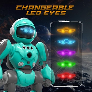 Robot intelligente con controllo remoto programmabile per bambini con funzione vocale di registrazione magica Robot intelligente per il canto - Product Image 4