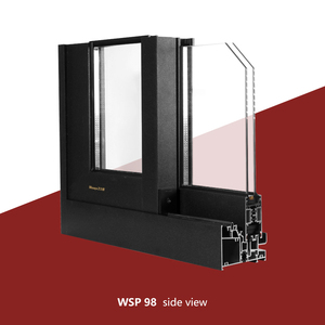 WSP 98 sistema di finestre scorrevoli-150kg di carico, isolamento acustico e termico, Design personalizzabile Premium per edifici di lusso - Product Image 5
