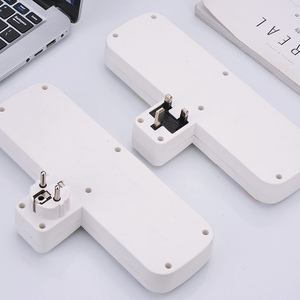 Drahtloser deutscher Stecker 3-Wege-Mehrfach-Stecker-Adapter elektrisch EU zu Universal-Steckdosenadapter USB-Aufladung Energiewechselrichter - Product Image 4