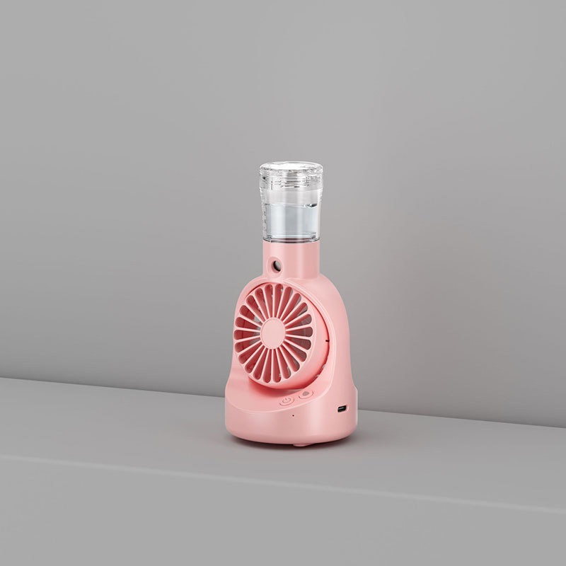Ventilador pulverizador F6-rosa