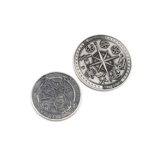 定制浮雕圆形黄铜空白硬币金属海盗硬币金属工艺品硬币价值 - Product Image 5